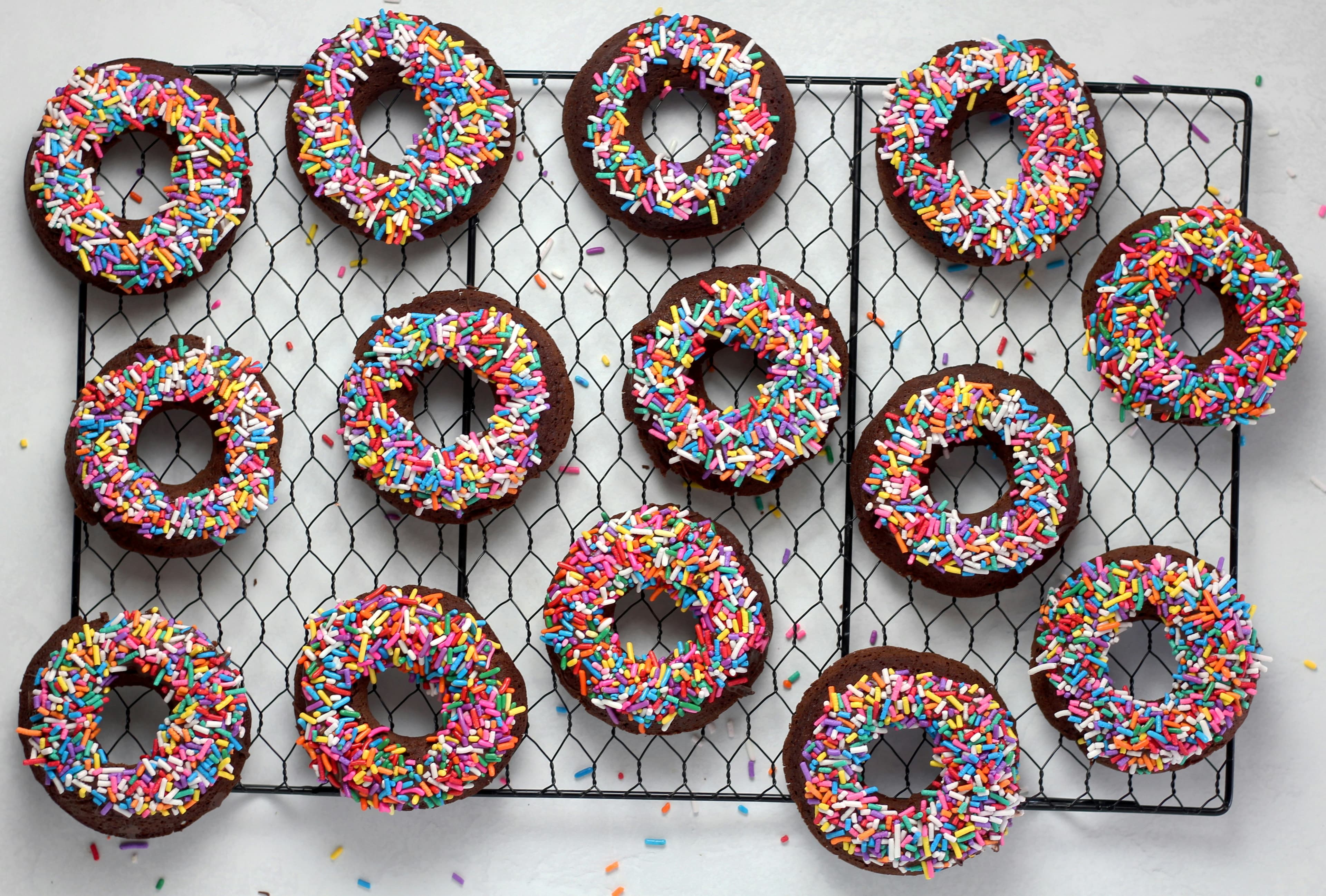 Chocolate Frosted Donuts